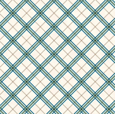 Reeled In - Plaid Cream 3061-21775-247