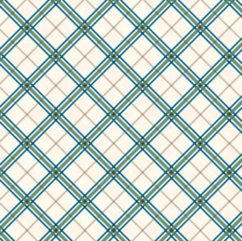 Reeled In - Plaid Cream 3061-21775-247