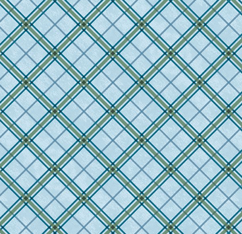 Reeled In - Plaid Light Blue 3061-21775-447