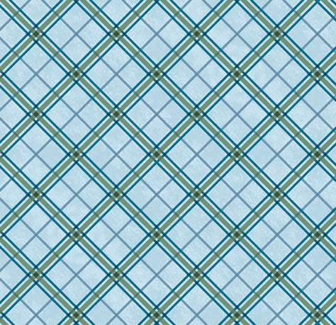 Reeled In - Plaid Light Blue 3061-21775-447