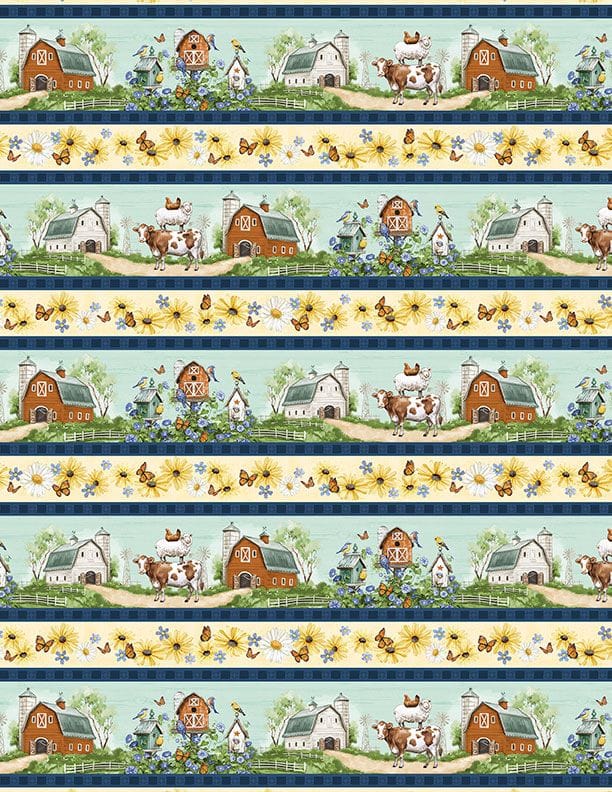 Repeating Stripe Multi - Family Farmstead 3008-96490-453