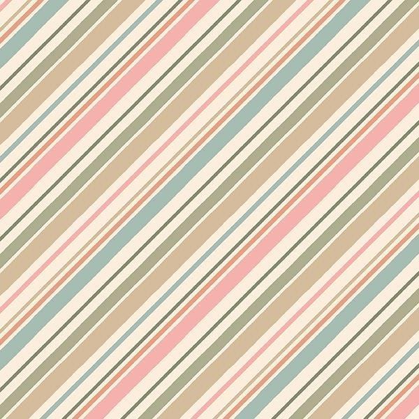 Blessed By Nature - Diagonal Stripe Multi 3041-17815-247
