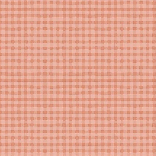 Blessed By Nature - Gingham Peach 3041-17813-808