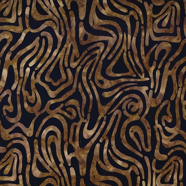 Cinnamon Twist - Floating Lines Black 1400-22303-925