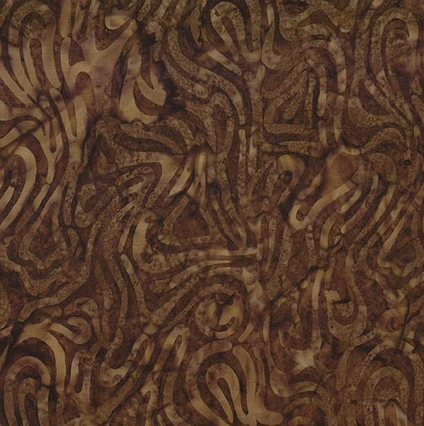 Cinnamon Twist - Floating Lines Dark Brown 1400-22303-222