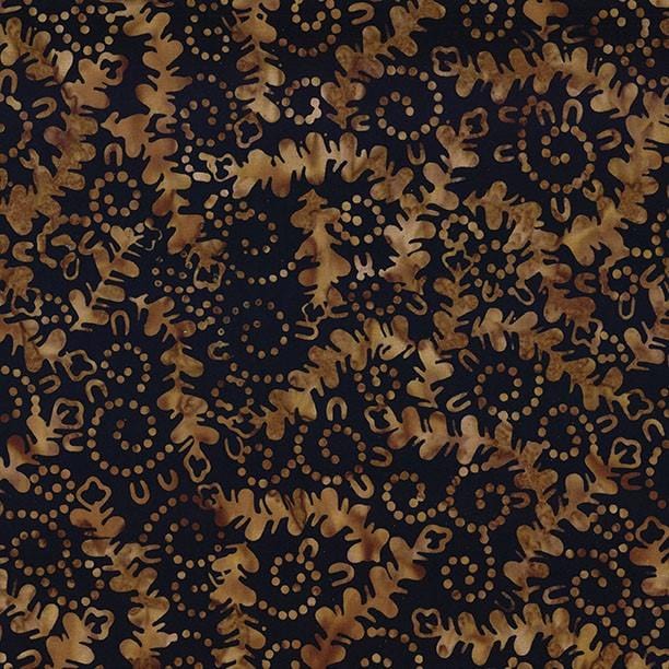 Cinnamon Twist - Twirling Lines Black 1400-22304-922