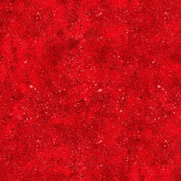 Essentials Brights - Spatter Texture Cherry Red 1080-31588-339