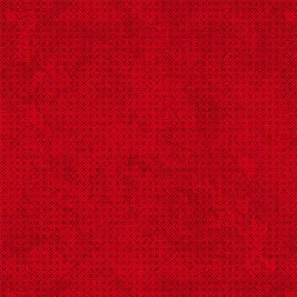 Essentials - Criss-Cross Texture Dk Red 1825-85507-330