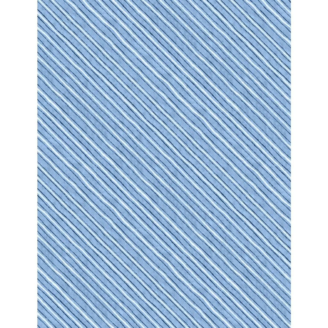 Frosty Frolic - Diagonal Stripes Blue 3023-39860-419