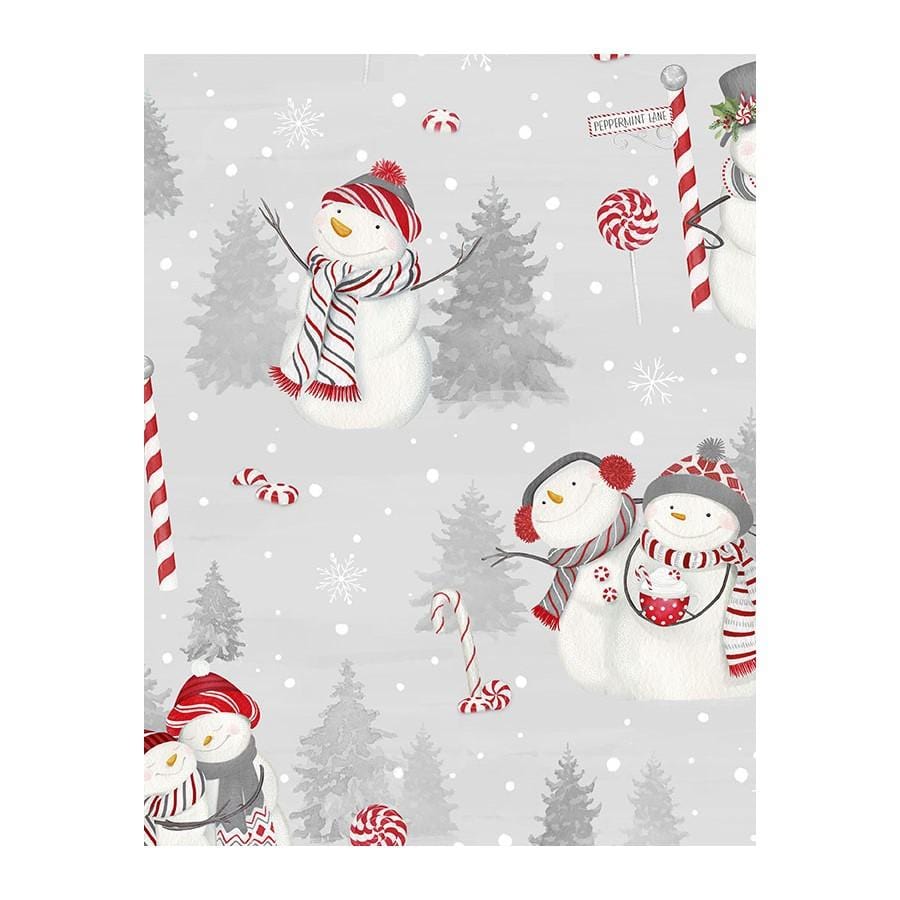 Frosty Merry Mints - Senic Snowman Gray 301727653939