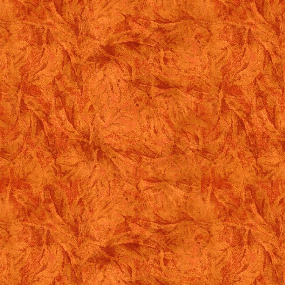 Garden Gate Roosters - Feather Texture Orange 3023-39817-883