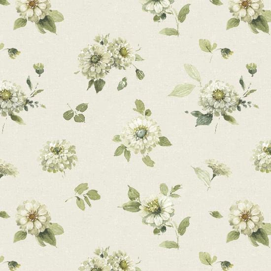 Green Fields - Medium Floral Cream 3041-17802-117