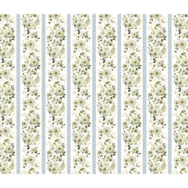 Green Fields - Repeating Stripe Multi 3041-17800-174