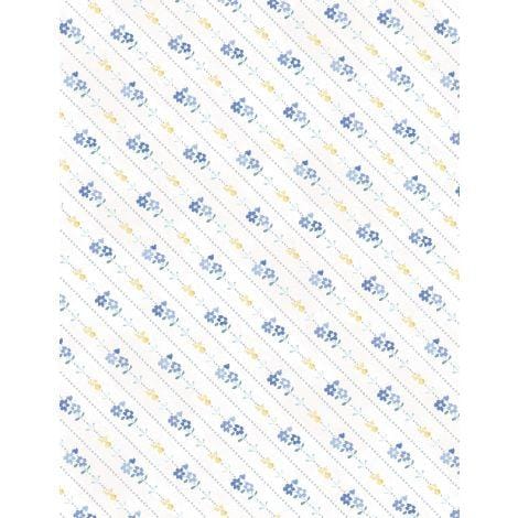 Morning Blooms - Diagonal Stripe Cream 1077-89277-145
