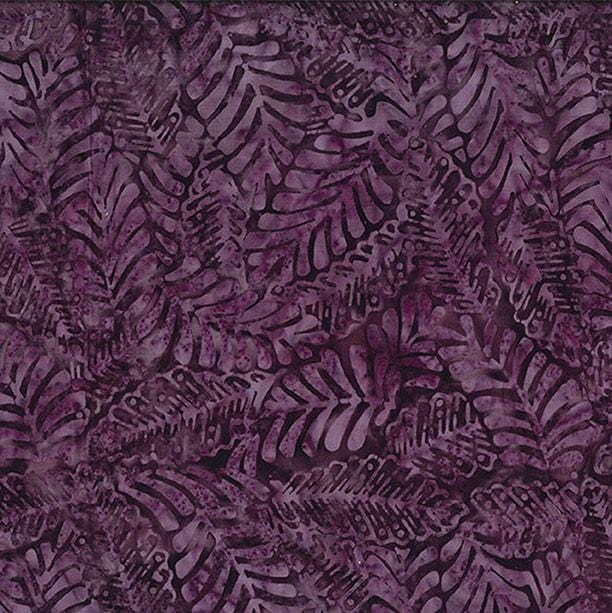 Plum Bouquet - Large Leaves Dark Purple 1400-22299-639