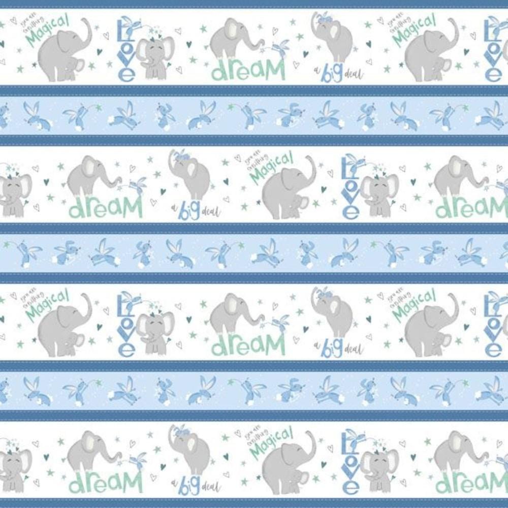 Safari Lullaby - Border Stripe Multi 3060-36262-147