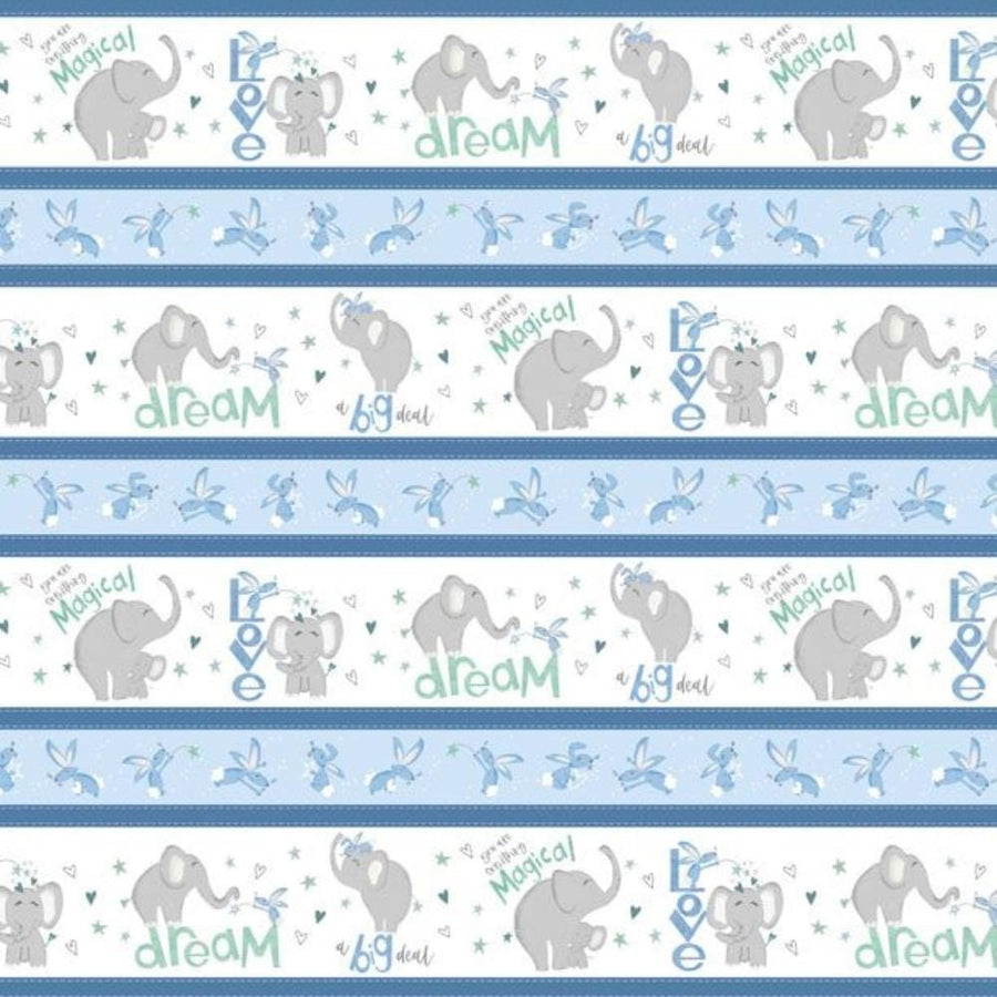 Safari Lullaby - Border Stripe Multi 3060-36262-147