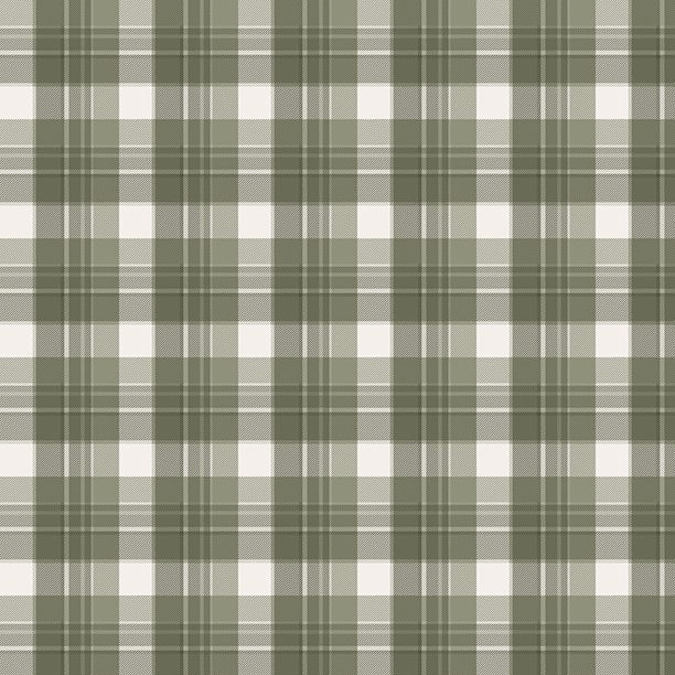 Wildlife Trail - Plaid Cream Green 1828-82664-277