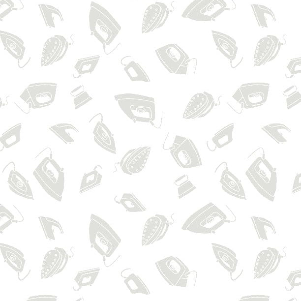 White on White Irons - Sew Happy 1817-39159-100