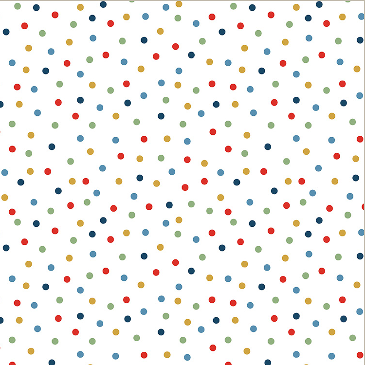 Clover & Dot - Polka Dot White 53867-1