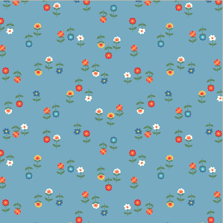 Clover & Dot - Posies Cerulean 53865-12