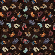 Cowboy Boots Ebony - Lone Star Trail 55431-6