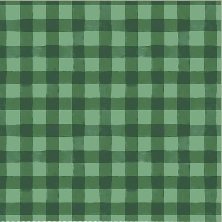 Highland Hooves - Picnic Plaid Grassland 54463-5