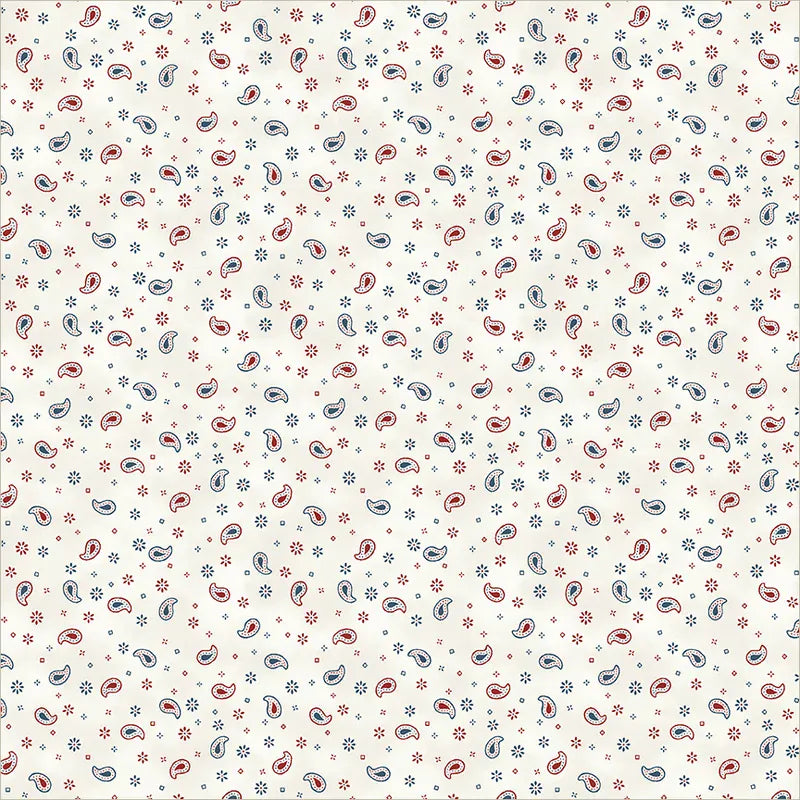 Little Paisley Ivory - Lone Star Trail 55434-1