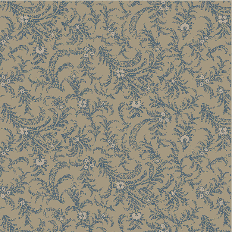 Oxford - Delicate Paisley Taupe 53891-2