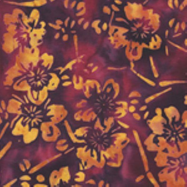 Plum Fizz - Bamboo Floral Fizz 2747Q-X