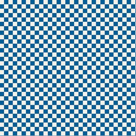 Wild Flour - Checkerboard BLue 53502-4