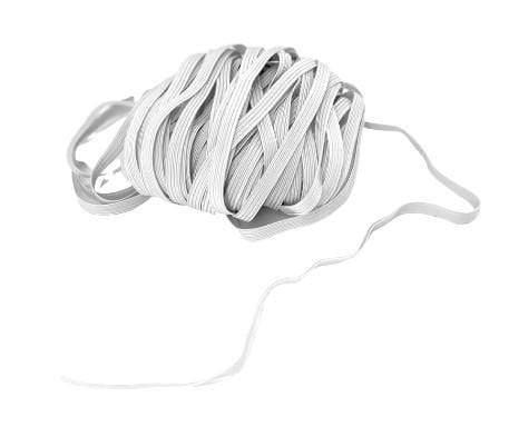 1/4 in White Elastic - 15 yard bundle IN HOUSE 