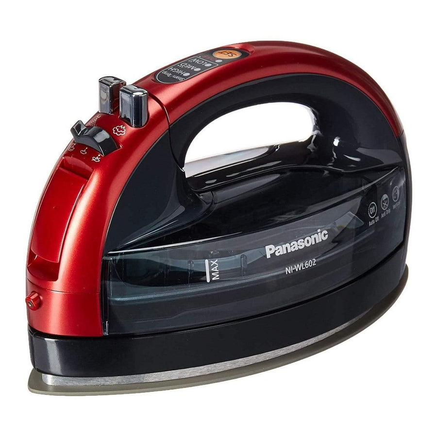 360 Freestyle Cordless Iron - Ceramic Sole Plate - Red BREWER 