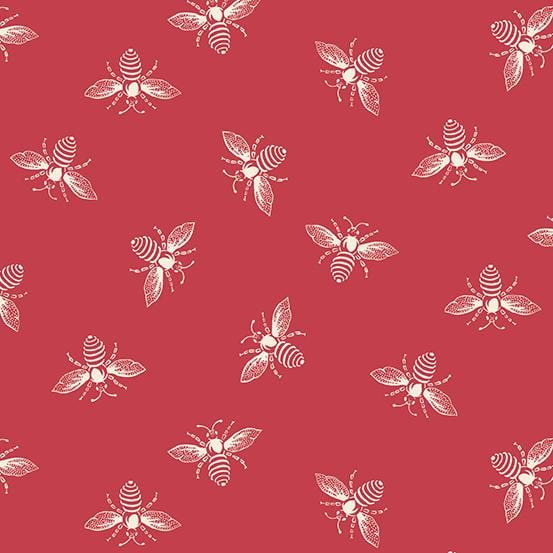 Andover - French Bee - Bees Berryliscious Andover Fabrics/CIT 