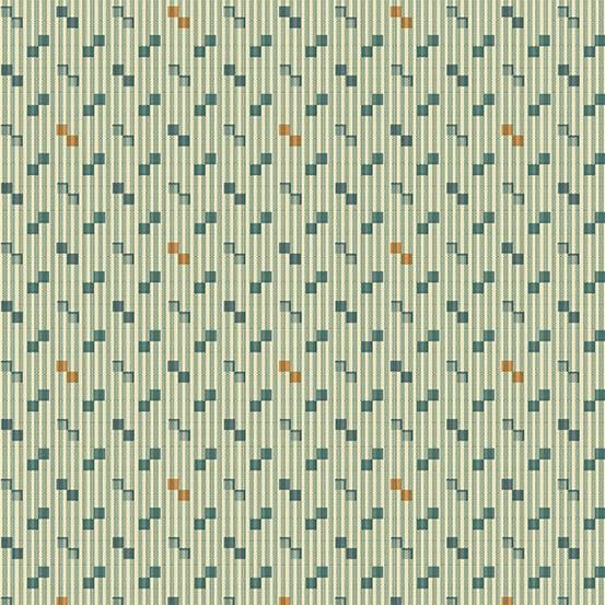 Andover - Practical Magic - Square Dance Light Teal Andover Fabrics/CIT 