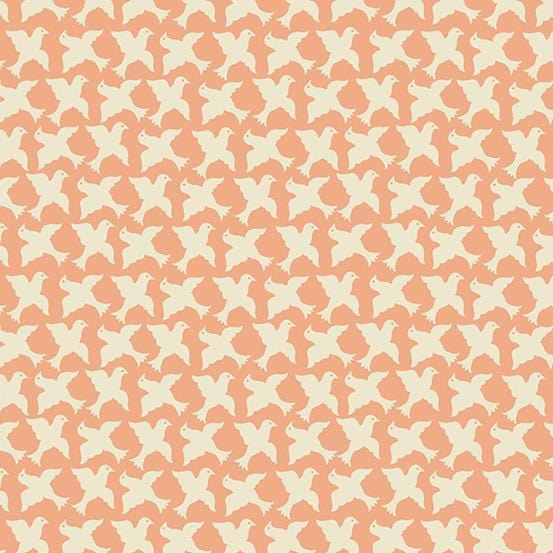 Andover -  Sweet Ride - Dove Persimmon Andover Fabrics/CIT 