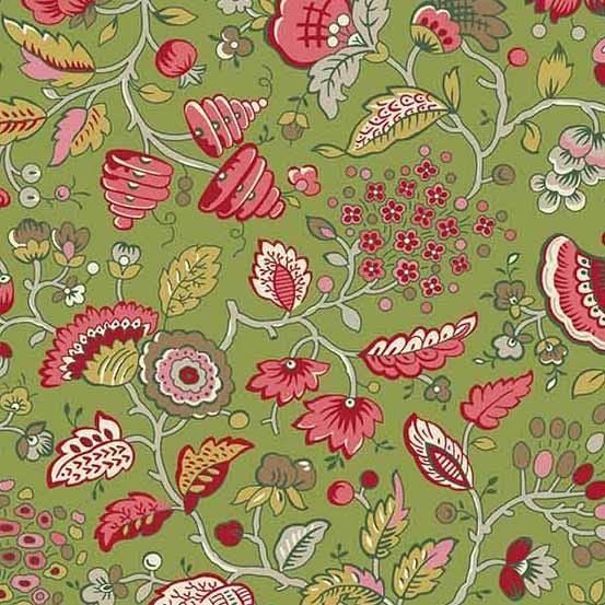 Gingerlily - Flora Pear Andover Fabrics/CIT 