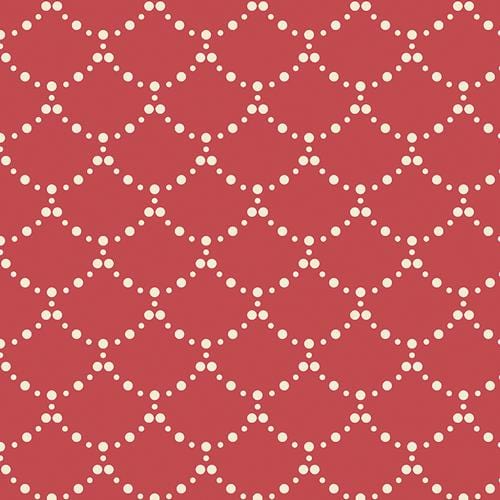 Art Gallery Fabrics - Garden of Opulence - Ripples Red Art Gallery Fabrics 