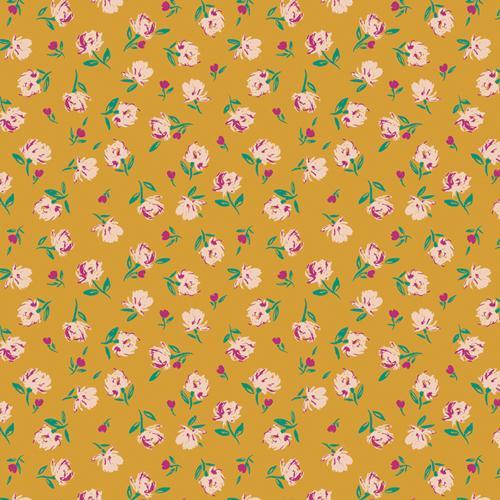 The Flower Society - Gentle Rosebuds Solar Art Gallery Fabrics 