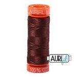 Aurifil Cotton Mako 50wt 200m - Chocolate 2360 BREWER 