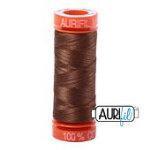 Aurifil Cotton Mako 50wt 200m - Dark Antique Gold 2372 BREWER 