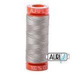 Aurifil Cotton Mako 50wt 200m - Light Gray 5021 BREWER 