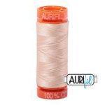 Aurifil Cotton Mako 50wt 200m - Pale Flesh 2315 BREWER 