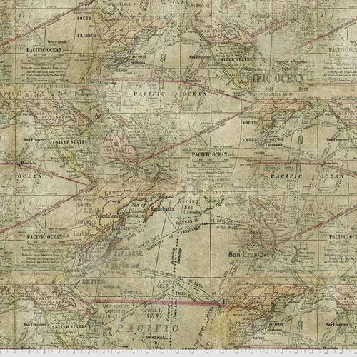 Backing Fabric - Expedition - Multi FreeSpirit Fabrics 