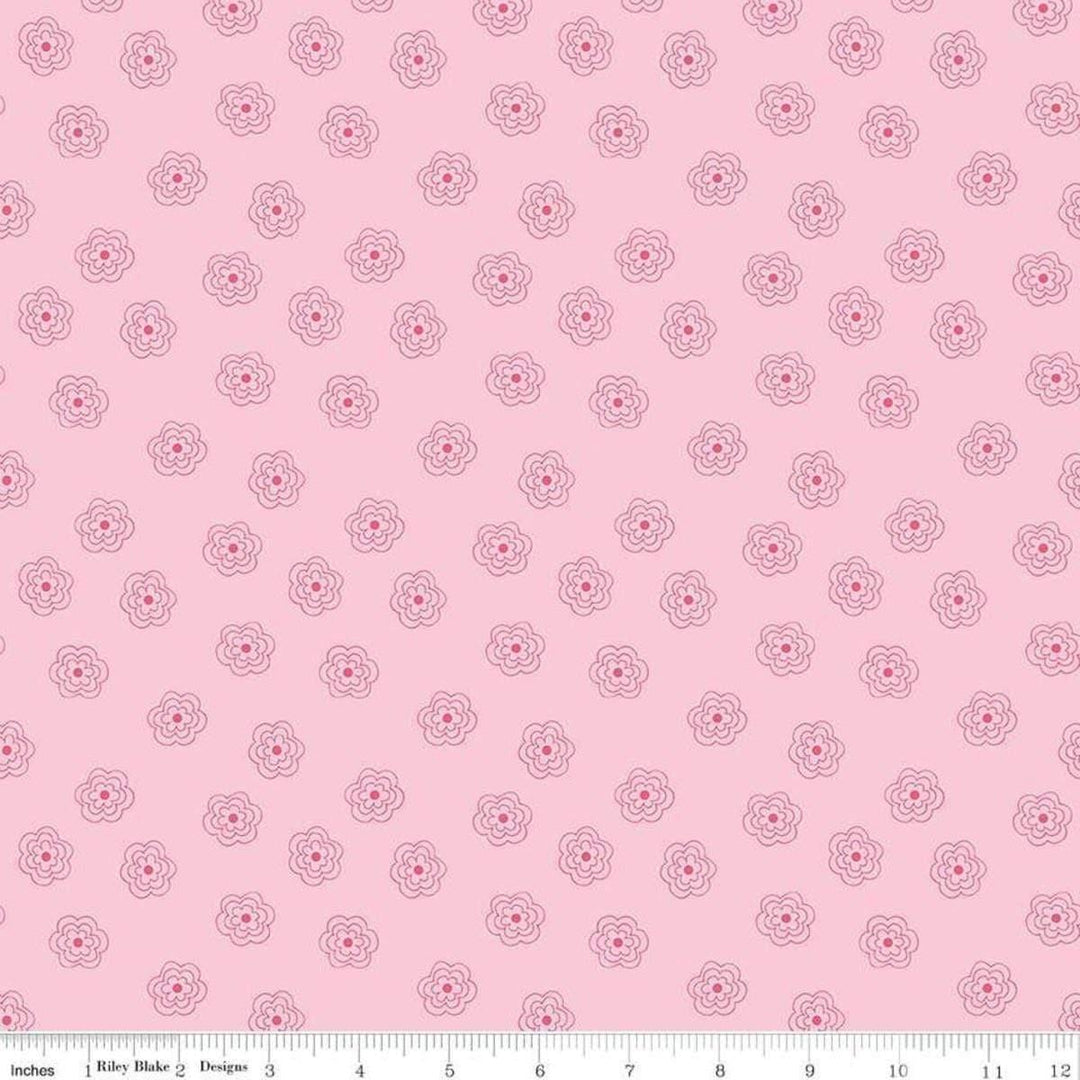 Riley Blake - Lori Holt Bee Basics - Blossom Pink Riley Blake 