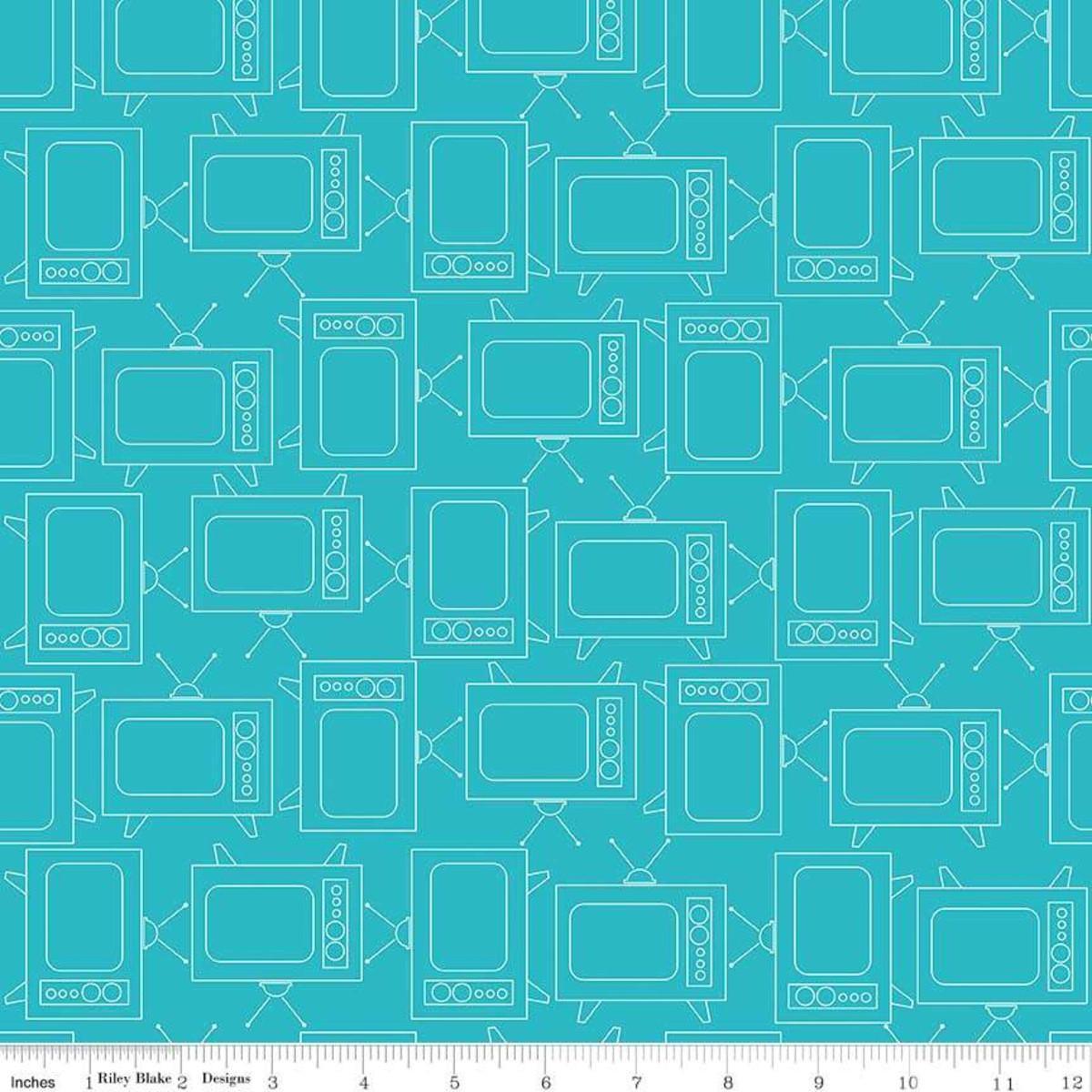 Riley Blake - Lori Holt Bee Basics - TV Turquoise Riley Blake 