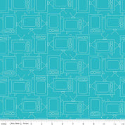 Riley Blake - Lori Holt Bee Basics - TV Turquoise Riley Blake 