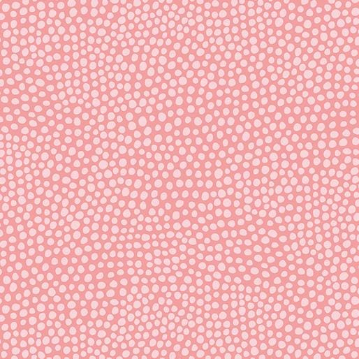 Wander Lane - Dew Drops Coral Benartex 