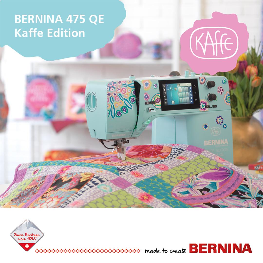 BERNINA 475 QE PLUS - Kaffe Fassett Edition BERNINA 