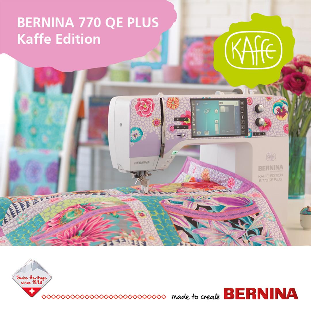 BERNINA 770 QE PLUS - Kaffe Fassett Edition BERNINA 